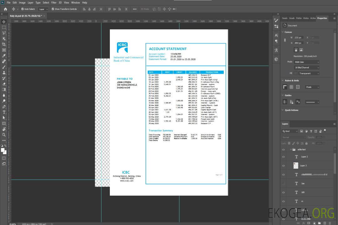 Banque industrielle et commerciale de Chine template Banque industrielle et commerciale de Chine template